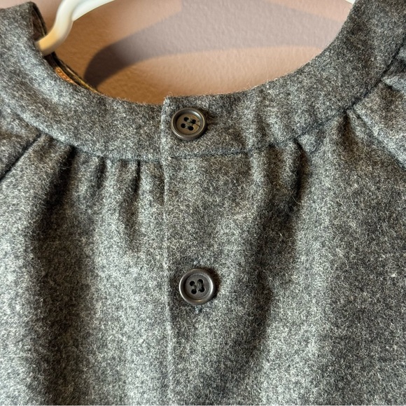Bonpoint Gray Dress Wool Cashmere - Baby 12M - Picture 6 of 11